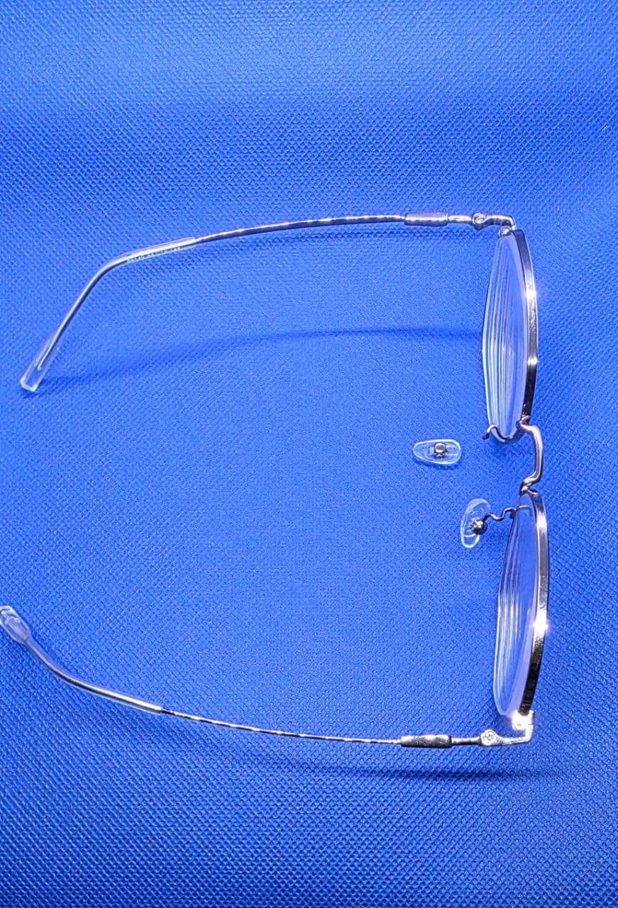 Temple & Nose Pad Laser Weld Repair — before
